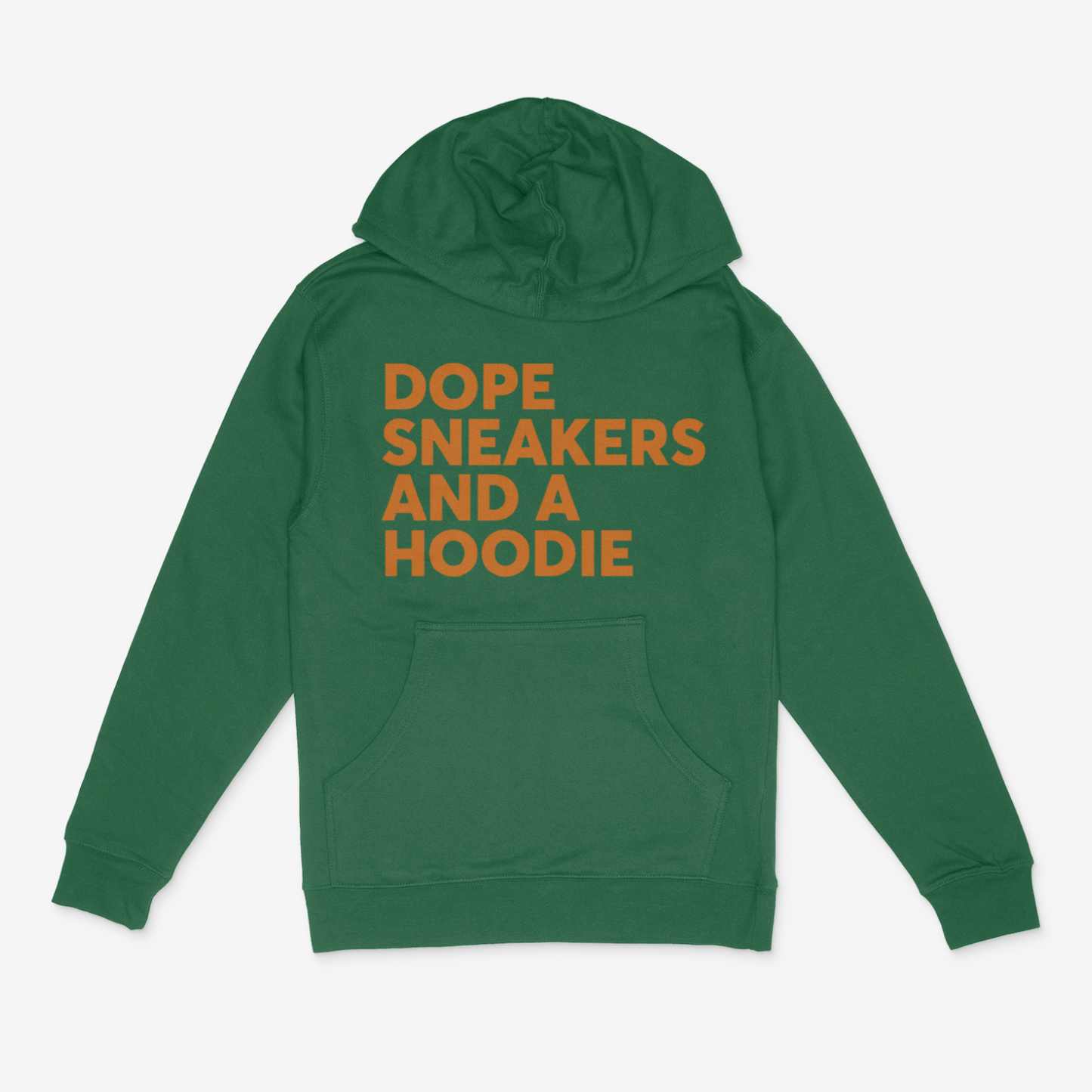 Dope Sneakers and A Hoodie ( Texas Orange)