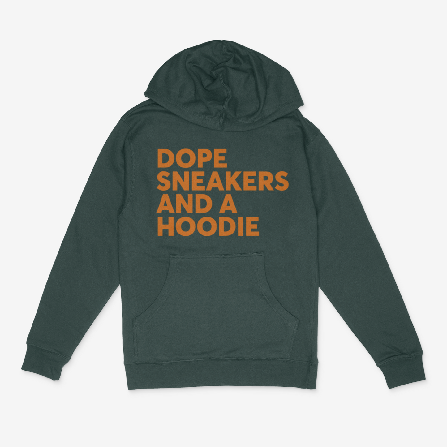 Dope Sneakers and A Hoodie ( Texas Orange)