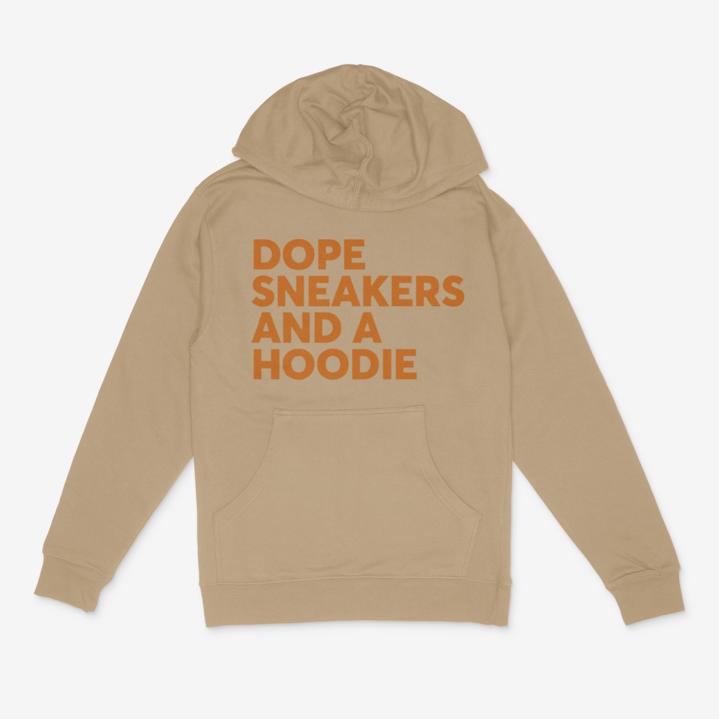 Dope Sneakers and A Hoodie ( Texas Orange)