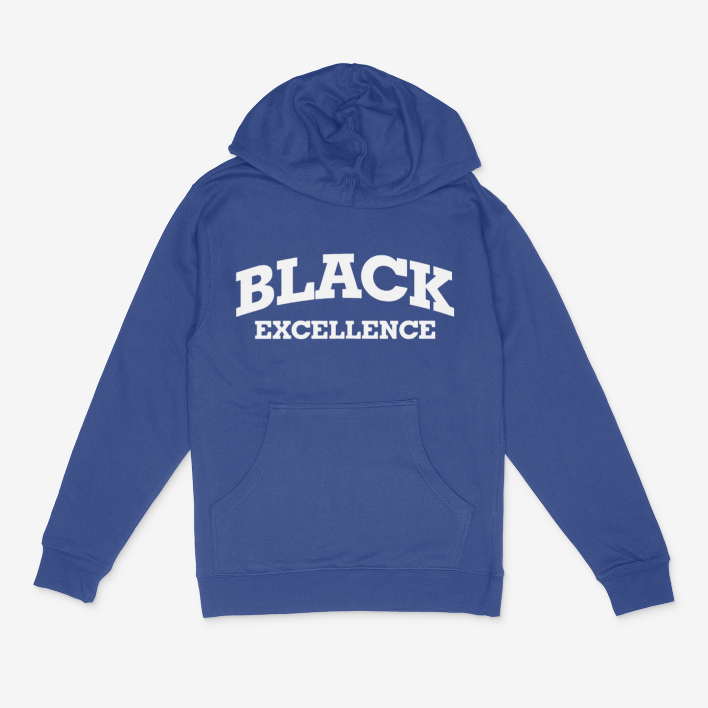 Black Excellence Hoodie (White)