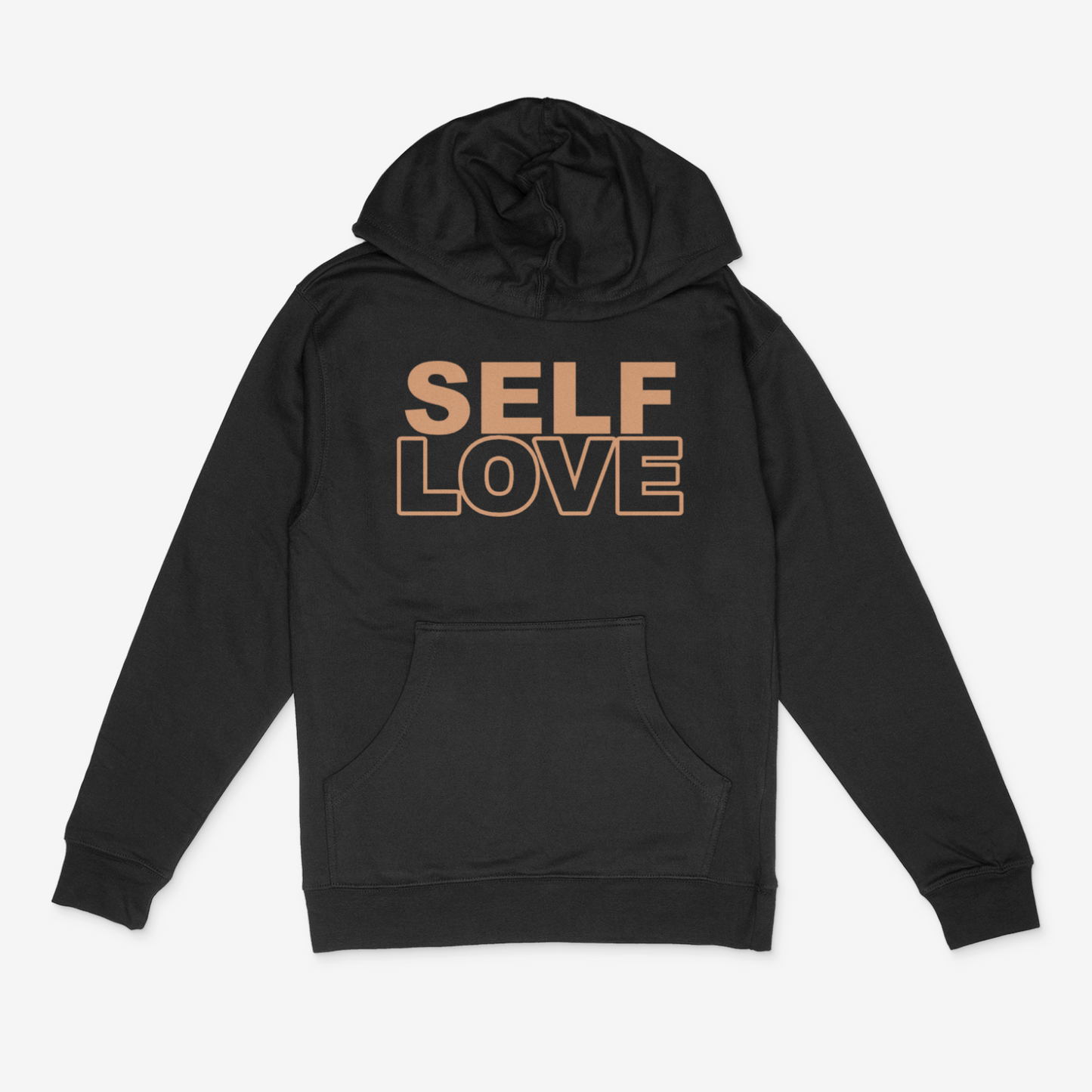 Self Love Bold Hoodie (Tan)