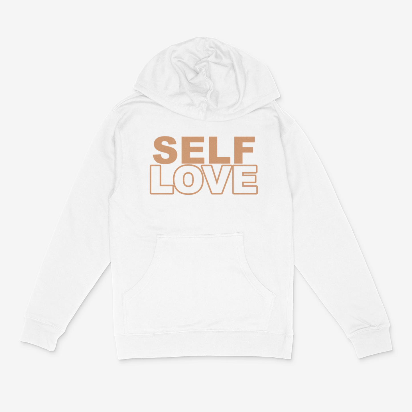 Self Love Bold Hoodie (Tan)