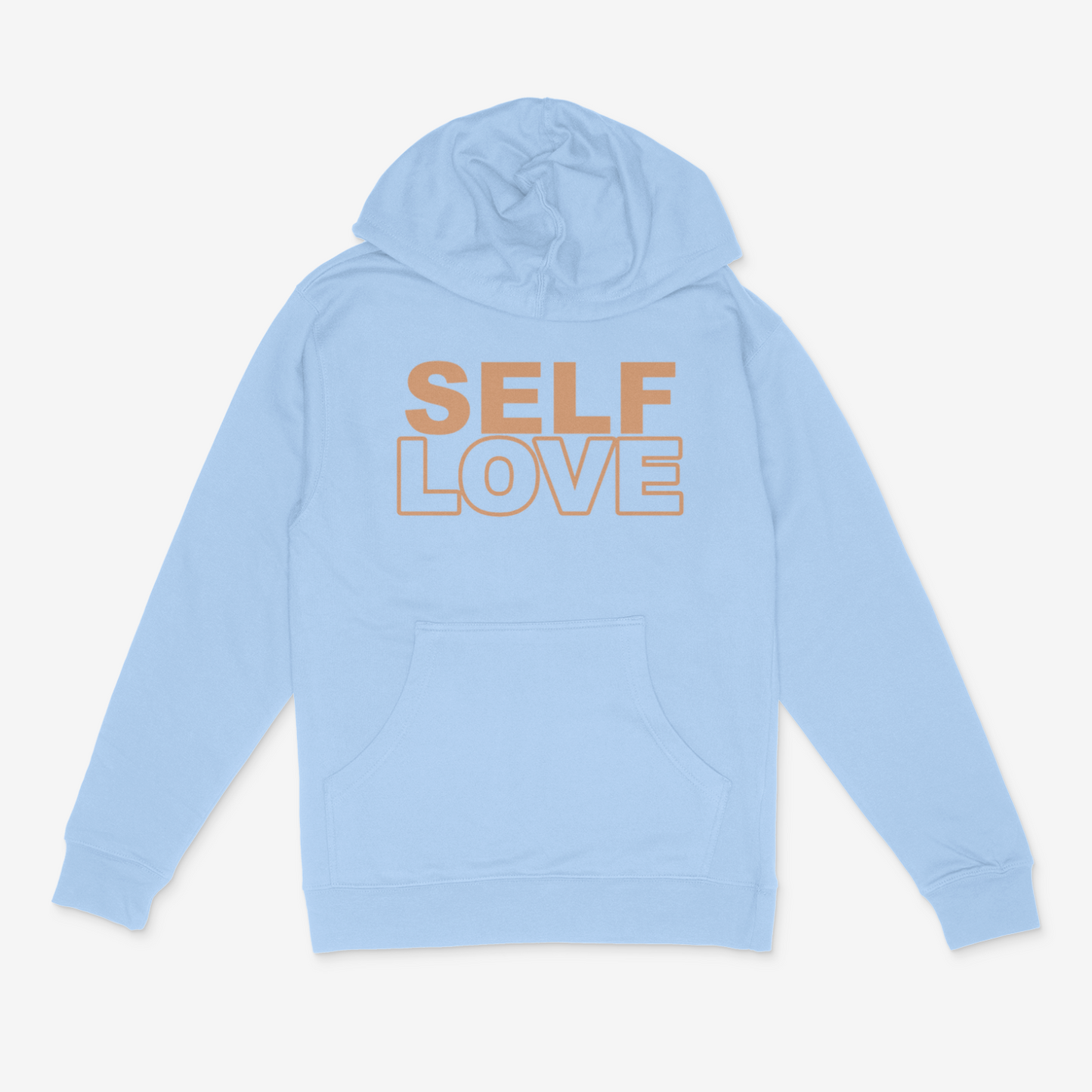 Self Love Bold Hoodie (Tan)