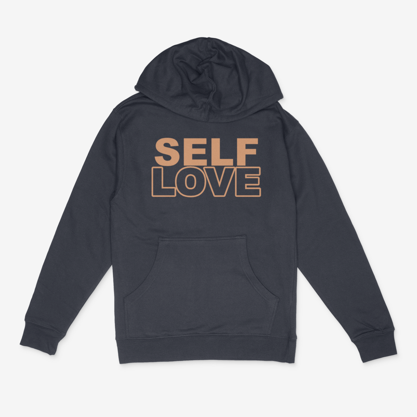 Self Love Bold Hoodie (Tan)