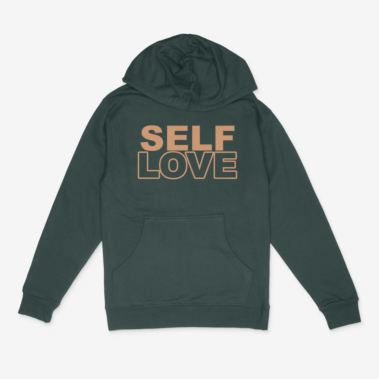 Self Love Bold Hoodie (Tan)