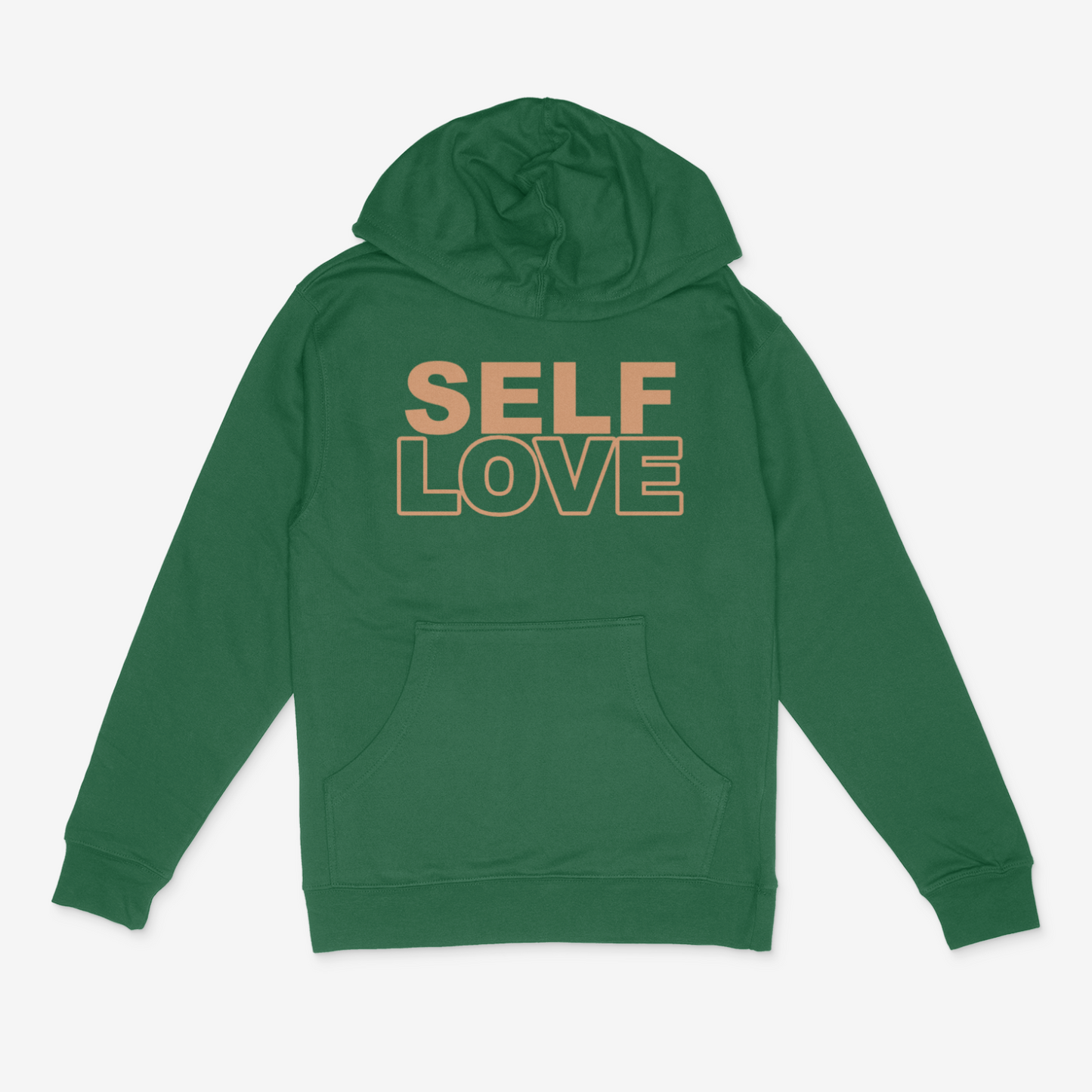 Self Love Bold Hoodie (Tan)