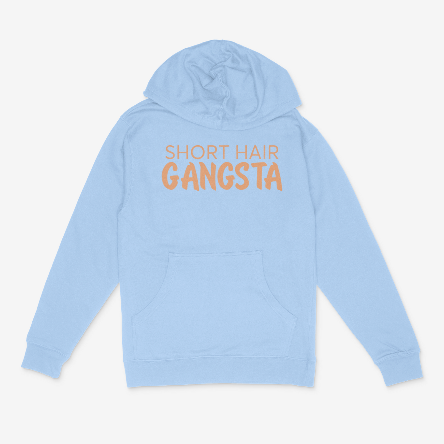 Short Hair Gangsta Hoodie (Tan)