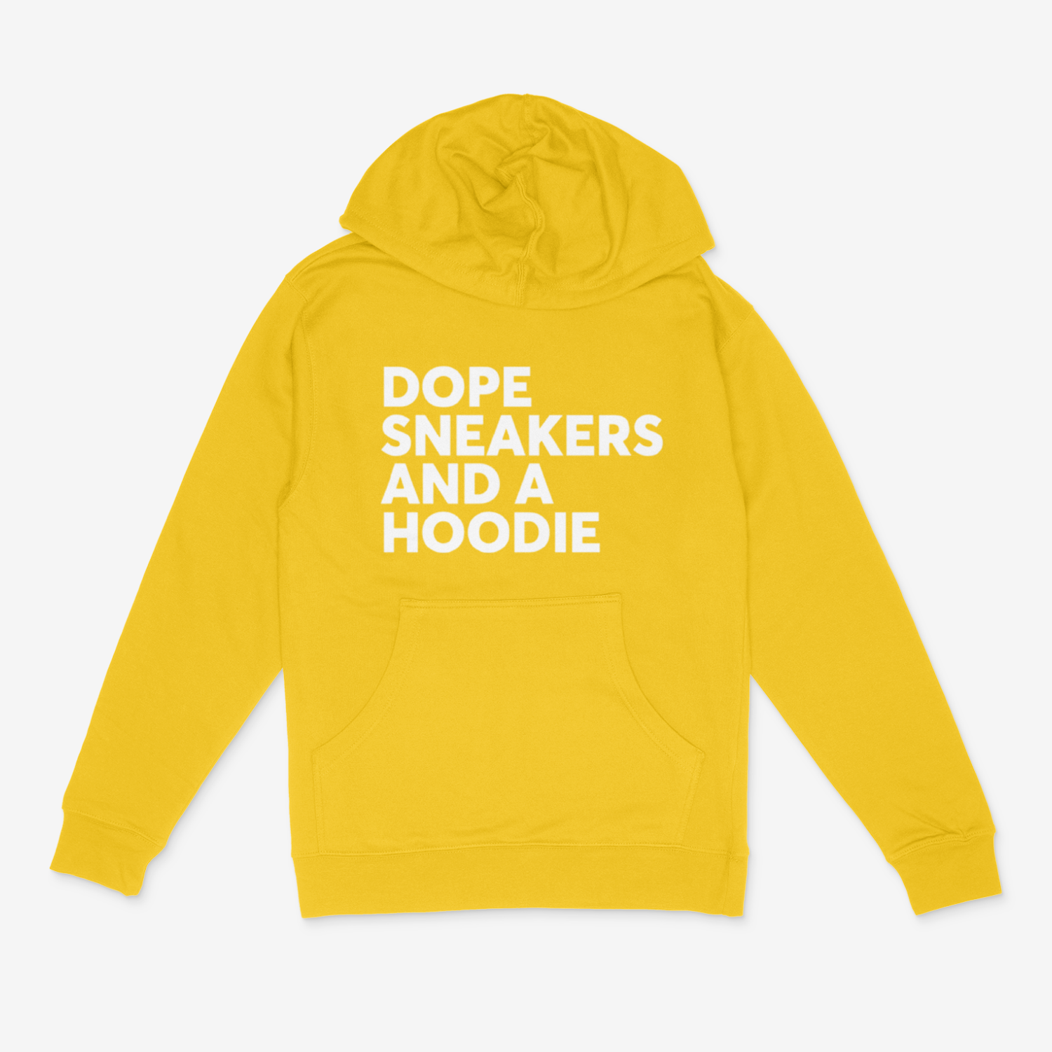 Dope yellow hoodie hot sale