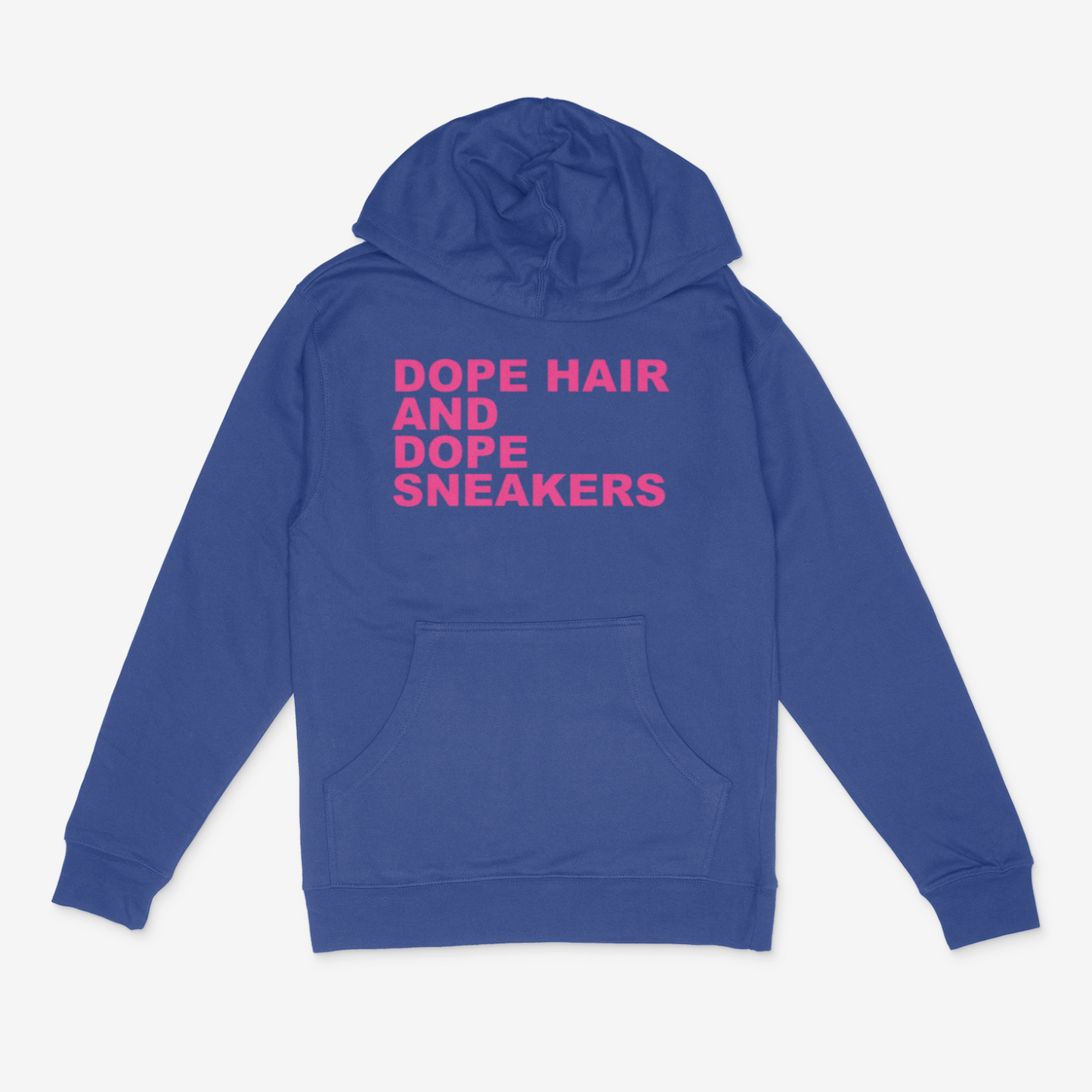 Dope Hair Dope Sneakers Hoodie (Pink)